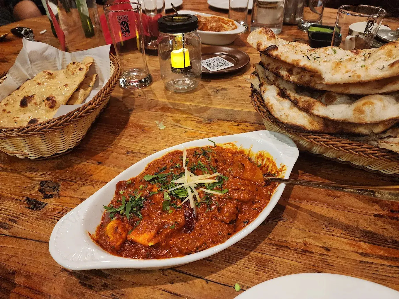 Authentic Indian biryani at Khazana Edmonton